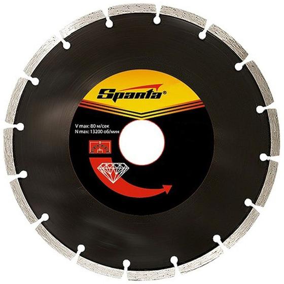 Disco de Corte Diamantado Segmentado 115 x 2 x 22,2mm Corte a Seco SPARTA-7310555 Menor preço em Disco de Corte Diamantado Segmentado 115 x 2 x 22,2mm Corte a Seco SPARTA-7310555