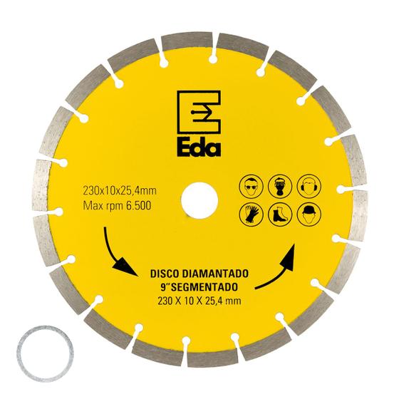 Imagem de Disco De Corte Diamantado Segmentado 230 Mm 9''
