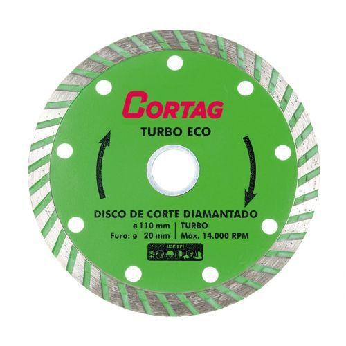 Imagem de Disco de Corte Diamantado Turbo Eco 110MM 60598 - CORTAG