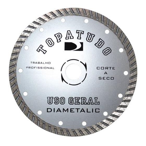 Imagem de Disco de Corte Diamantado Turbo Topa Tudo 180mm Diametalic