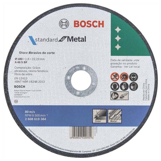 Imagem de Disco de Corte Fino 7 X 1.6 MM Bosch