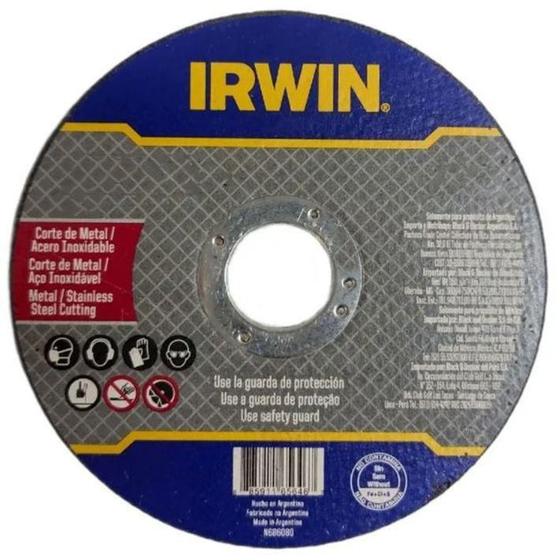 Imagem de Disco de Corte Fino Metal / Inox  7" X 1,6MM X 7/8" IW401701 Irwin