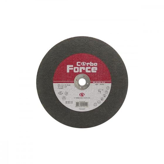 Imagem de Disco De Corte Para Ferro Carborundum 10 X 1/8 X 3/4 2 Telas