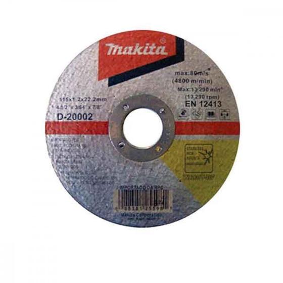 Imagem de Disco De Corte Para Inox Makita 4.1/2 X 3/64 X 7/8   D-20002-10 . / Kit C/ 10