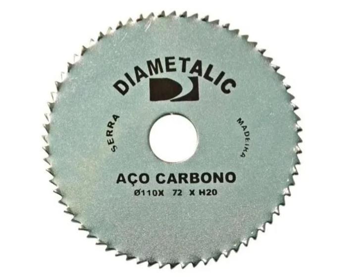 Imagem de Disco De Corte Para Madeira Aço Carbono 110Mm Diametalic