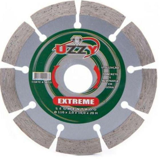 Imagem de Disco de Corte Segmentado Extreme 110x10x20mm Uzzy