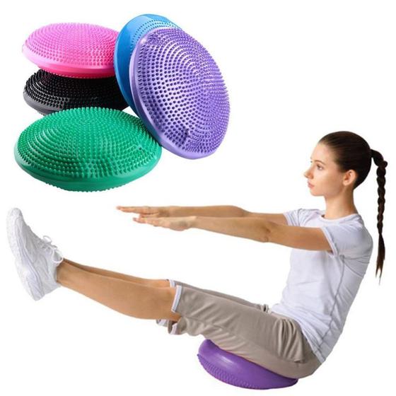 Disco De Equilíbrio Inflável Balance Para Fisioterapia Pilates Fitness Esporte Menor preço em Disco De Equilíbrio Inflável Balance Para Fisioterapia Pilates Fitness Esporte