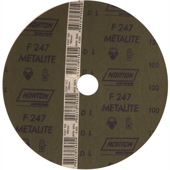 Imagem de Disco de Fibra Metalite F247 180x22mm - NORTON