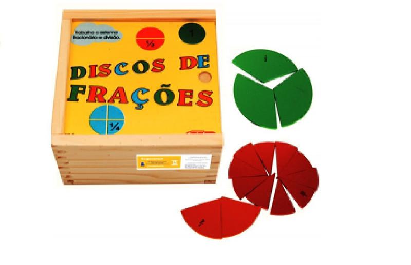 Disco de Frações - Carimbras - Brinquedos Educativos - Magazine Luiza