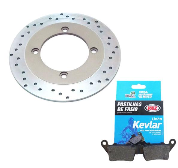 Cnornus Plaquettes De Frein Avant & Arrière – Compatible Honda CB 500, NX 500/650 Dominator, FX 650 Vigor – Semi-Métallique Haute Performance