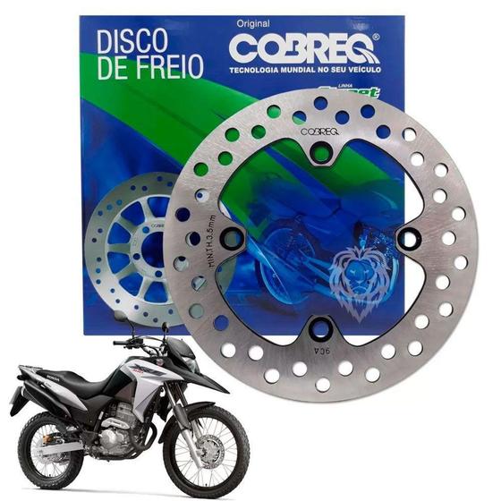 Imagem de Disco de Freio Traseiro XRE 300 Cobreq Modelo Original