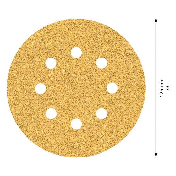 Imagem de Disco De Lixa Bosch Expert C470 125Mm G40, 5 Peças