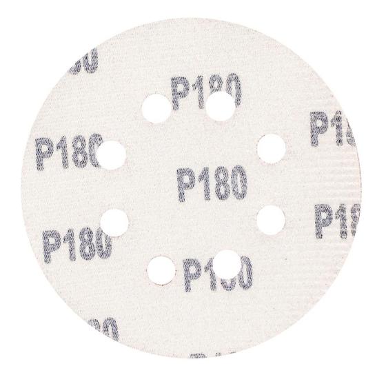Imagem de Disco de Lixa Com tiras autocolantes 5'' GR. 180 Com 10 Unidades (243,0025) - Rocast