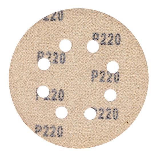 Imagem de Disco de Lixa Com tiras autocolantes 5'' GR. 220 Com 10 Unidades (243,0026) - Rocast