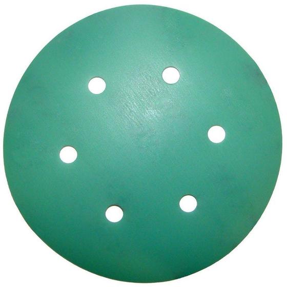 Imagem de Disco de Lixa GanFel com 6 Furos Emerald 150mm G1000 Embalagem com 10 Unidades  Wurth  0577150100  Kit