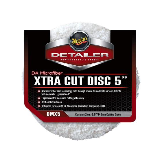 Imagem de Disco de Microfibra Meguiar's DMX5 DA (Dual Action) 5" Xtra Cut - Pacote com 2