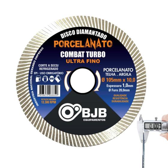 Imagem de Disco De Porcelanato Fino 105Mm Para Makita Corte Bjb