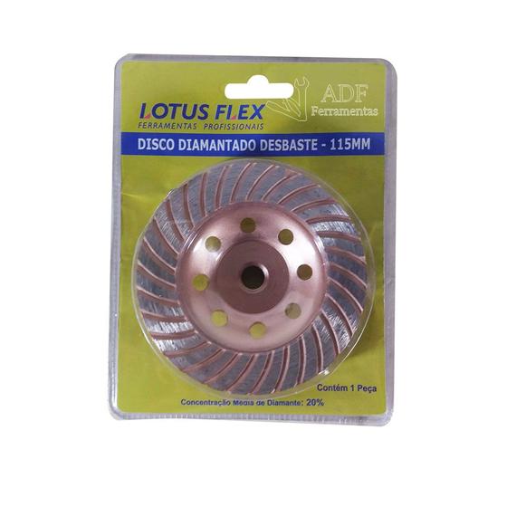 Imagem de Disco Desbaste Diamantado Rebolo 115mm Lotus