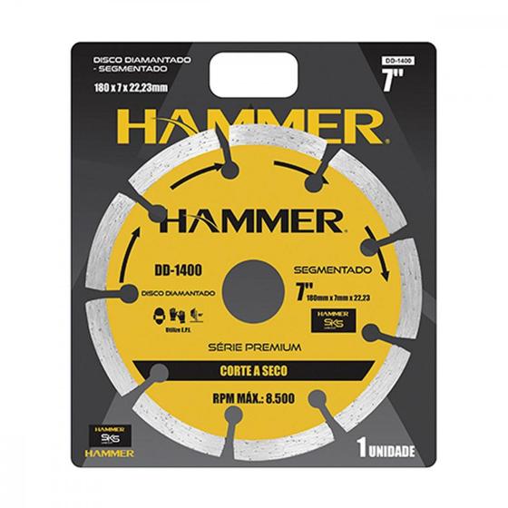 Imagem de Disco Diam Hammer Segmentado 7 X 180Mm