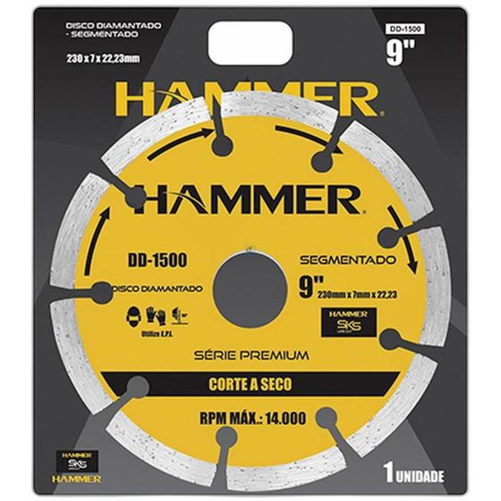 Imagem de Disco Diam Hammer Segmentado 9 X 230mm