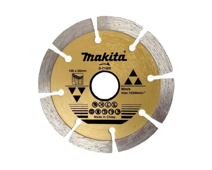 Imagem de Disco Diam Makita Econ Segm Seco P/Conc D-71009 Blister