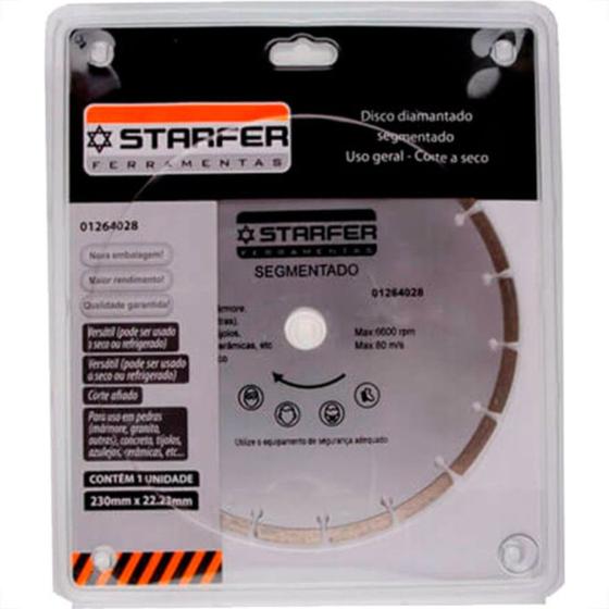 Imagem de Disco Diam.Starfer Segment.9'' X 22