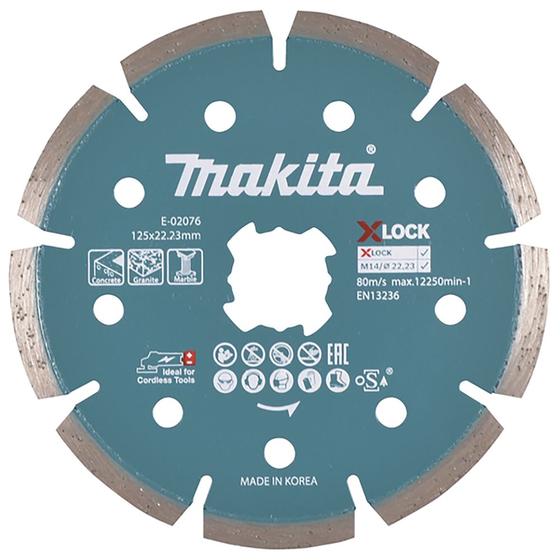 Imagem de Disco Diamantado 125mm com Encaixe X-Lock - E-02076 - MAKITA