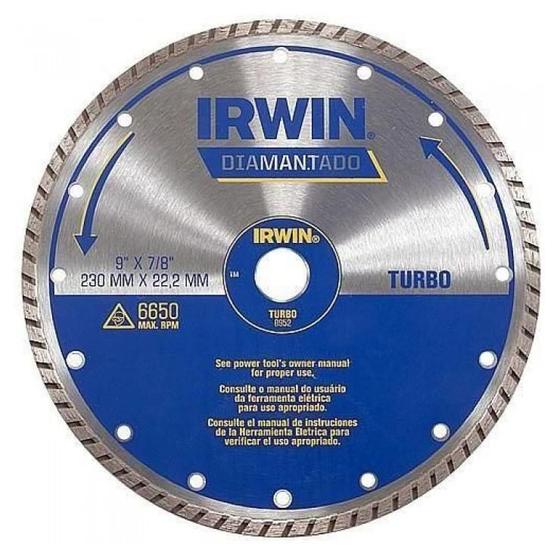 Imagem de Disco Diamantado 230Mm Segmentado Turbo Premium Iw8952 Irwin