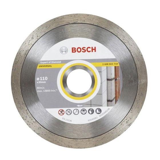 Imagem de Disco Diamantado Contínuo Universal 20mm X 110mm Bosch