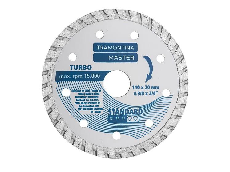 Imagem de Disco diamantado corte turbo 4.3 8 tramontina tramontina