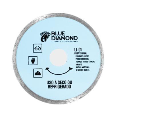 Imagem de Disco Diamantado LI01 Liso Profissional- Blue Diamond