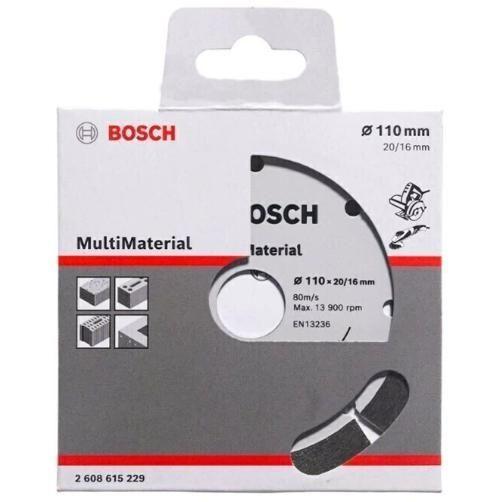 Imagem de disco  diamantado multimaterial bosch ventilado 2608615229