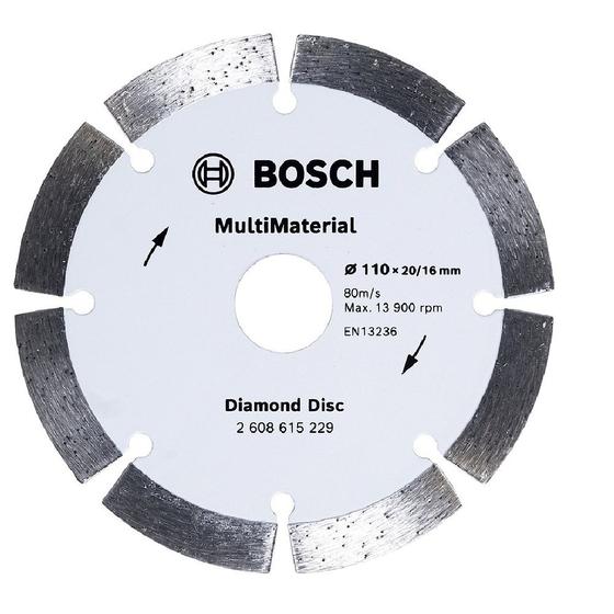 Imagem de Disco Diamantado Multimaterial Segmentado 110X2016 2608615229000