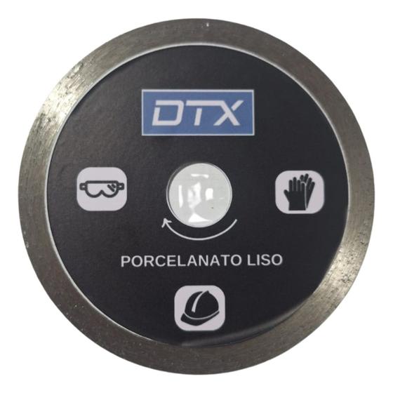 Imagem de Disco Diamantado Porcelanato Liso 110 Mm Dtx Diamantex