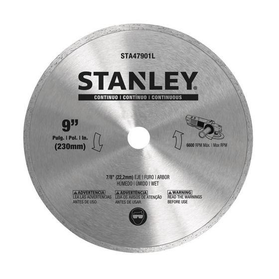 Imagem de Disco Diamantado Stanley Contínuo, 9”, 230 mm