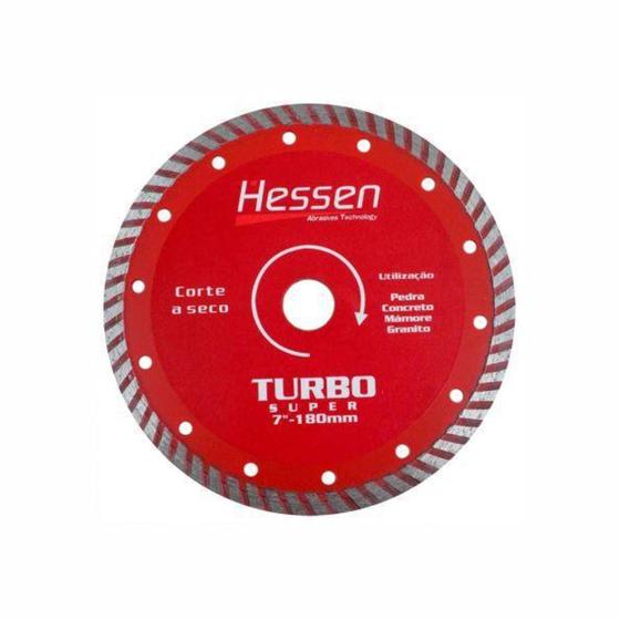 Imagem de Disco Diamantado Turbo Hessen P/ Concreto e Pisos 7" (180mm) e 9" (230mm) - Hessen - ADA