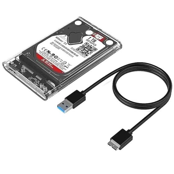 Imagem de Disco Externo HD 1TB com USB 3.0 p/ PC Notebook Video game