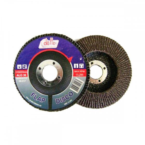 Imagem de Disco Flap Disflex 4.1/2 X 80
