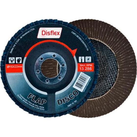 Imagem de Disco Flap Disflex Alo 4.1/2 X 80