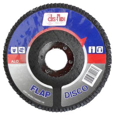 Imagem de Disco Flap Grão 40 - 7 x 7/8 - 180 x 22 Ref: 09038 -DISFLEX