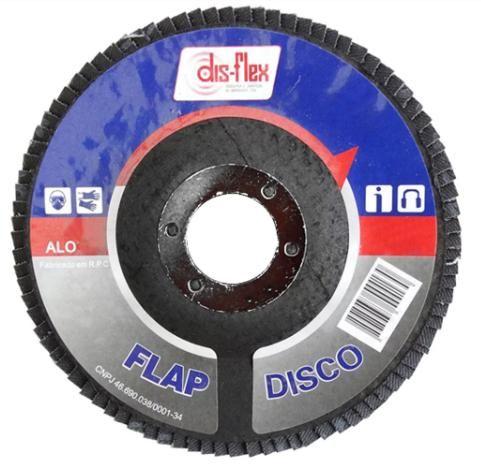 Imagem de Disco Flap Grão 40 Performance - 4.1/2 X 7/8 - 115 X 22,23 REF: 09.037 -DISFLEX