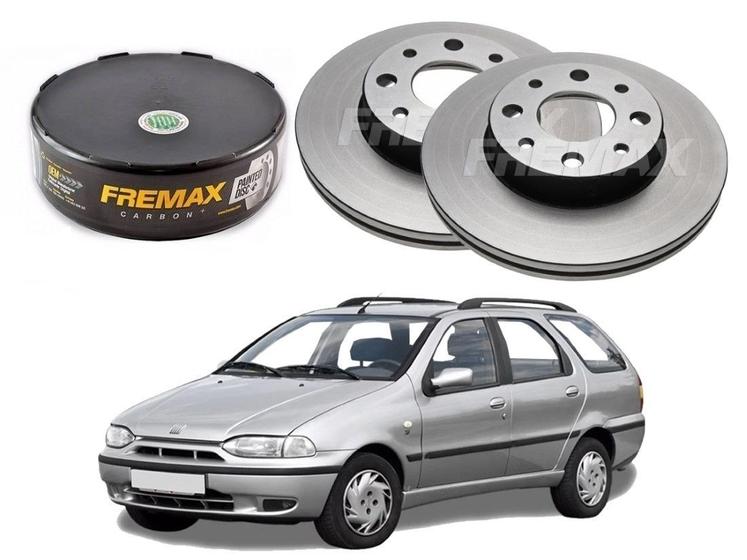 Imagem de Disco freio dianteiro fremax fiat palio weekend 1.5 1.6 1996 a 2000