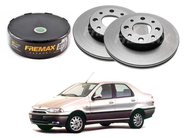 Imagem de Disco freio dianteiro fremax fiat siena 1.6 1996 a 2000