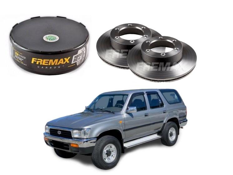 Imagem de Disco freio dianteiro fremax original toyota hilux sw4 4x4 2.8 1992 a 1996