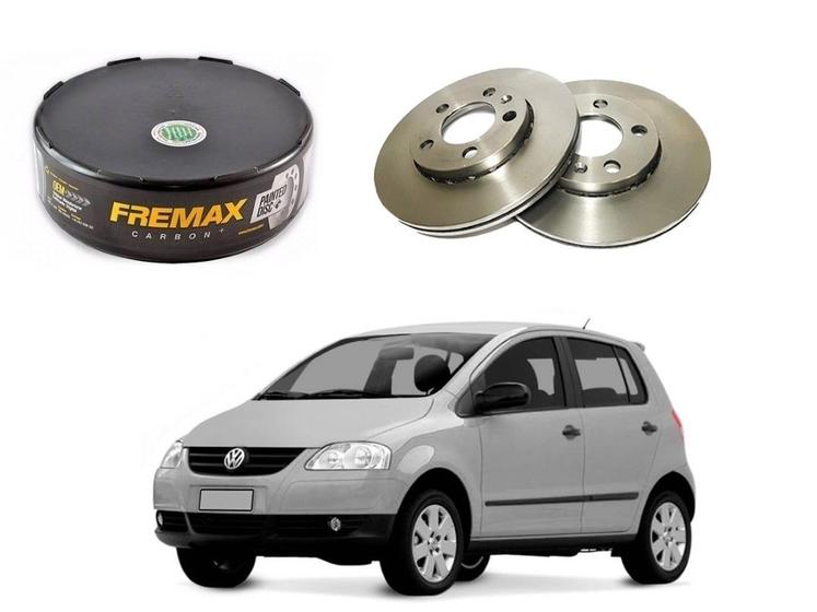 Imagem de Disco freio dianteiro fremax original volkswagen fox aro 14 1.0 1.6 2003 a 2009