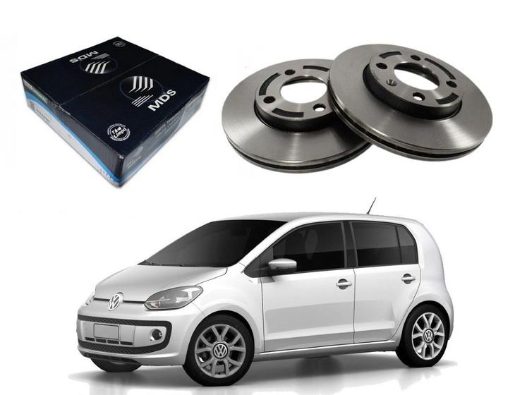 Imagem de Disco freio dianteiro mds original volkswagen up 1.0 mpi 2014 a 2019