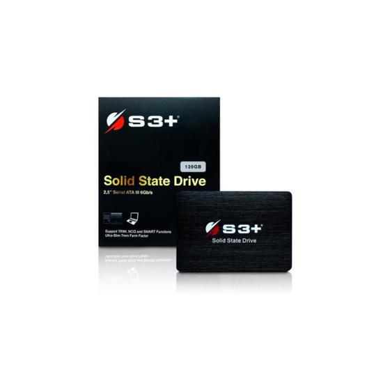 Imagem de Disco Interno Ssd 2.5 Pol 120gb Sata 3.0 S3ssdc120 - S3+