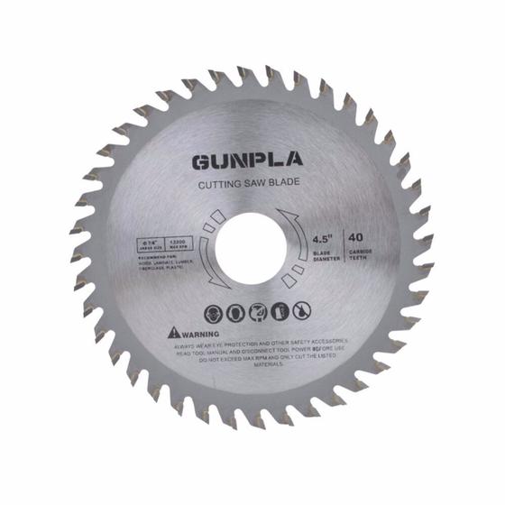 Imagem de Disco Lamina Serra Madeira Makita 4.5 115 Mmx22 Mm 40 Dentes