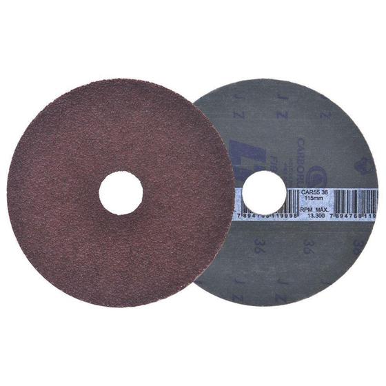 Imagem de Disco lixa 04 1/2 gr 036 1 und - Carborundum