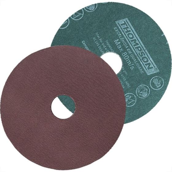 Imagem de Disco Lixa Thompson/Itambe 7'' - Grao 24